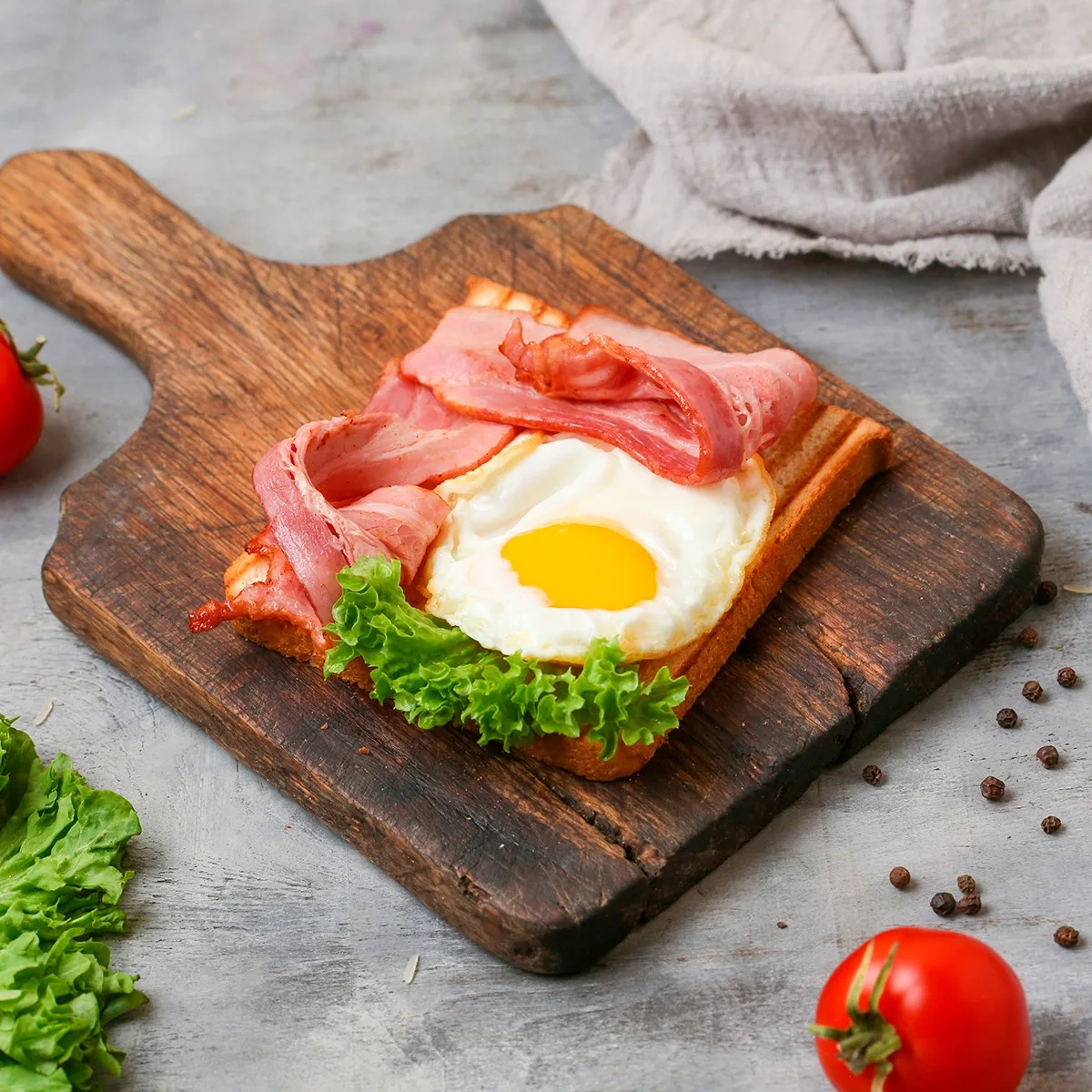 Ամերիկյան նախաճաշ բեկոնով