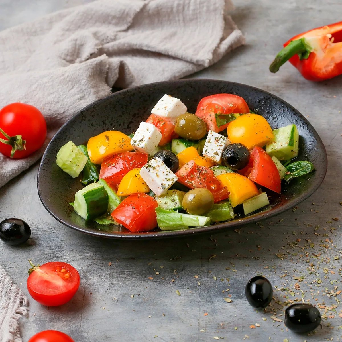 Աղցան հունական