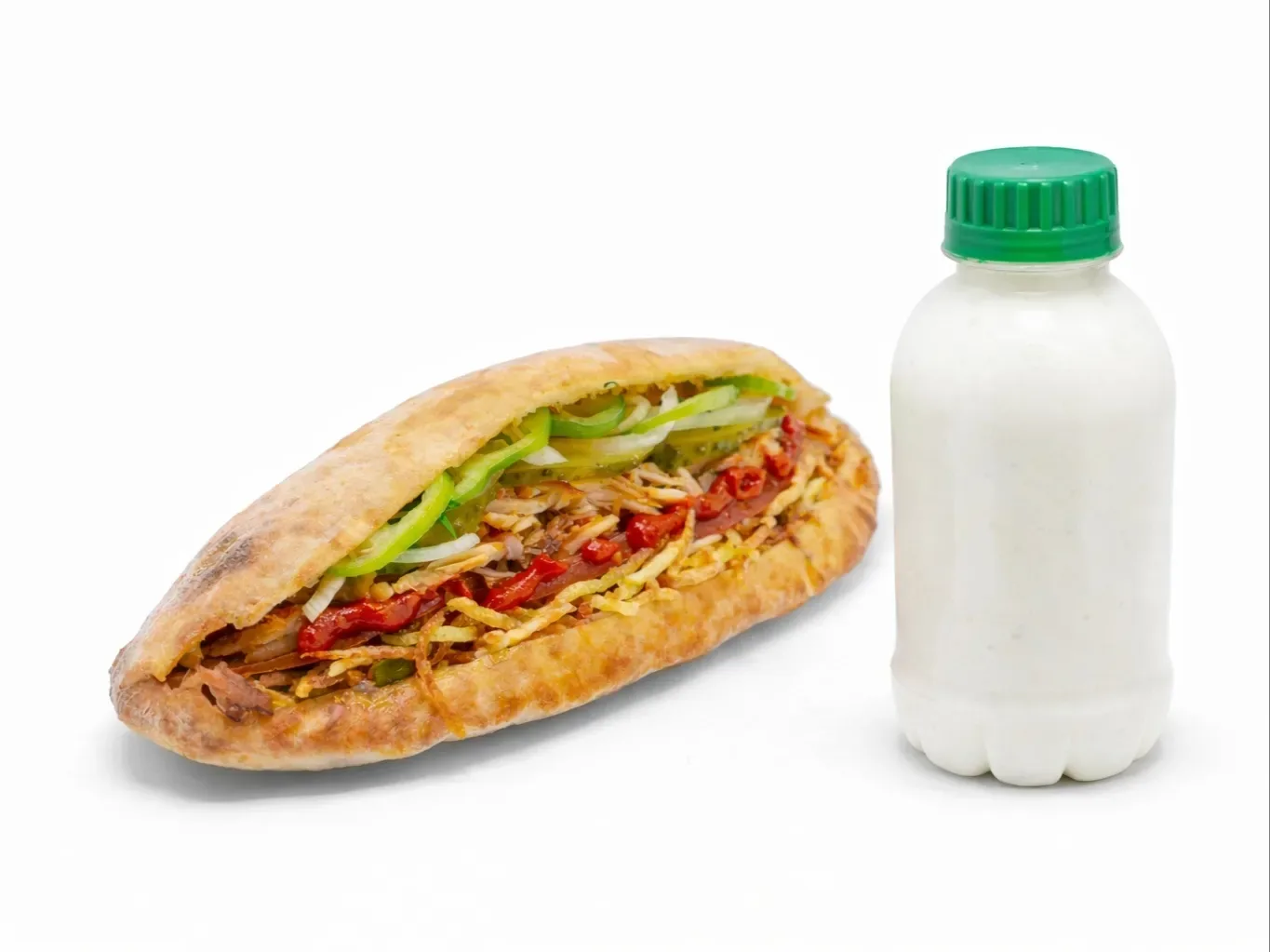 Հավի շաուրմա պիտա հացով