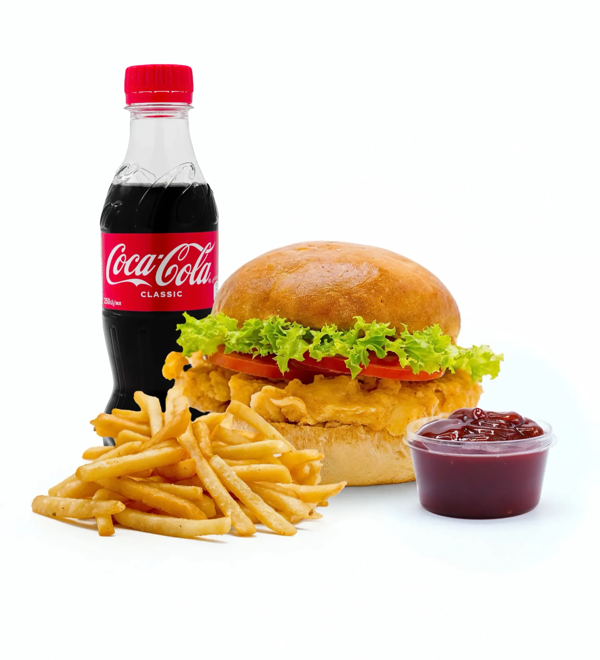 Կոմբո Կլասիկ բուրգեր հավի