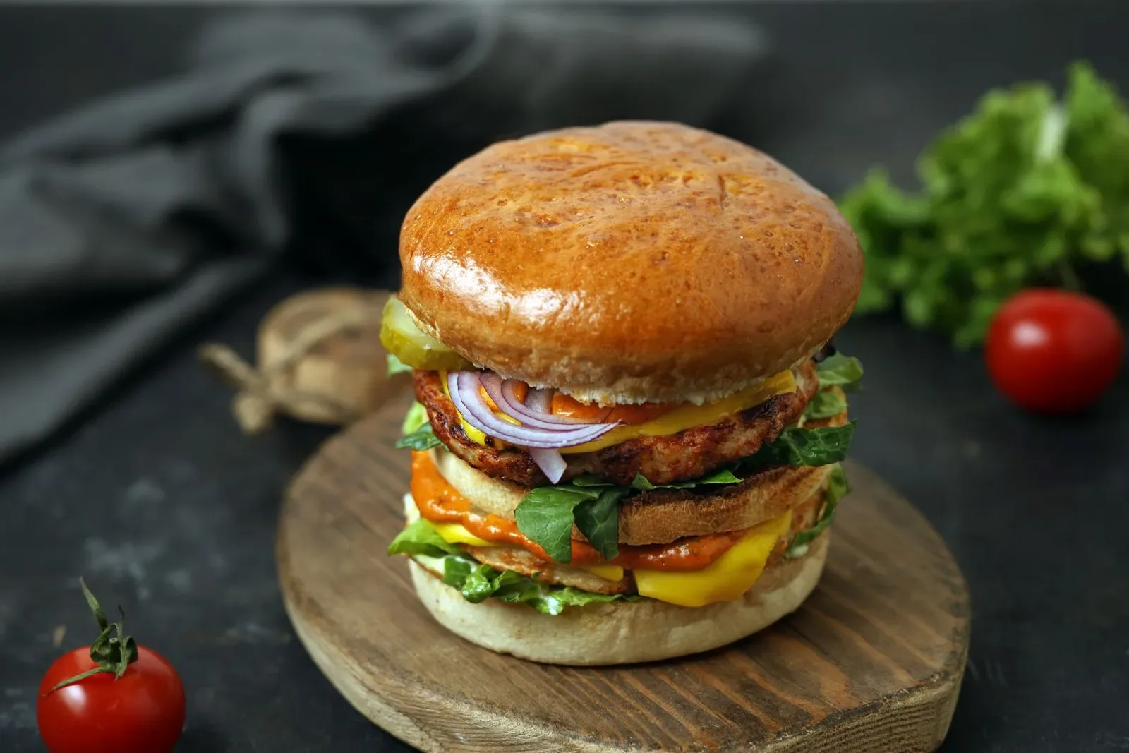 Բուրգեր Դաբլ Բիգ Մակ հավի մսով