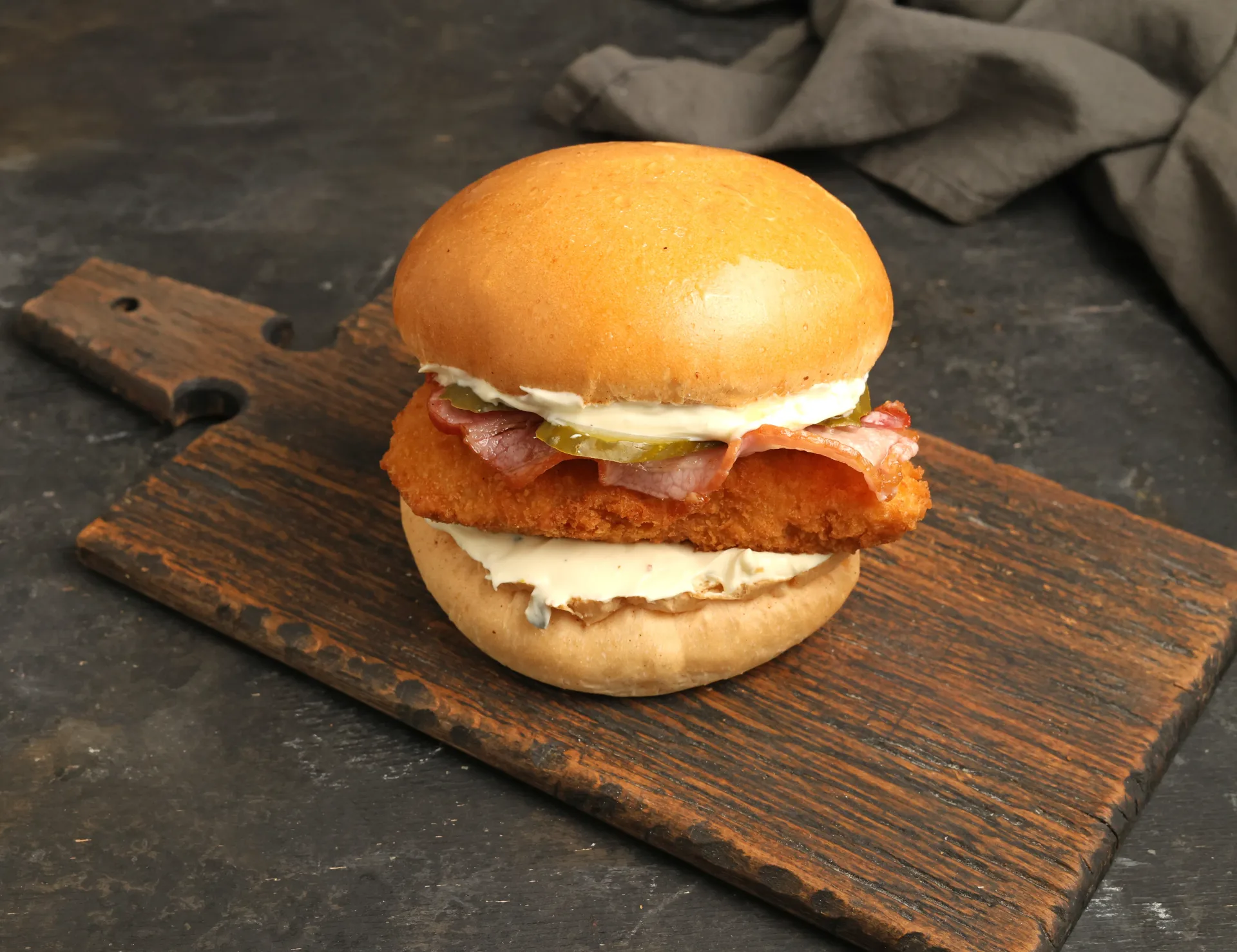 Բուրգեր Մակ կրիսպի սմոկ և բեկոն