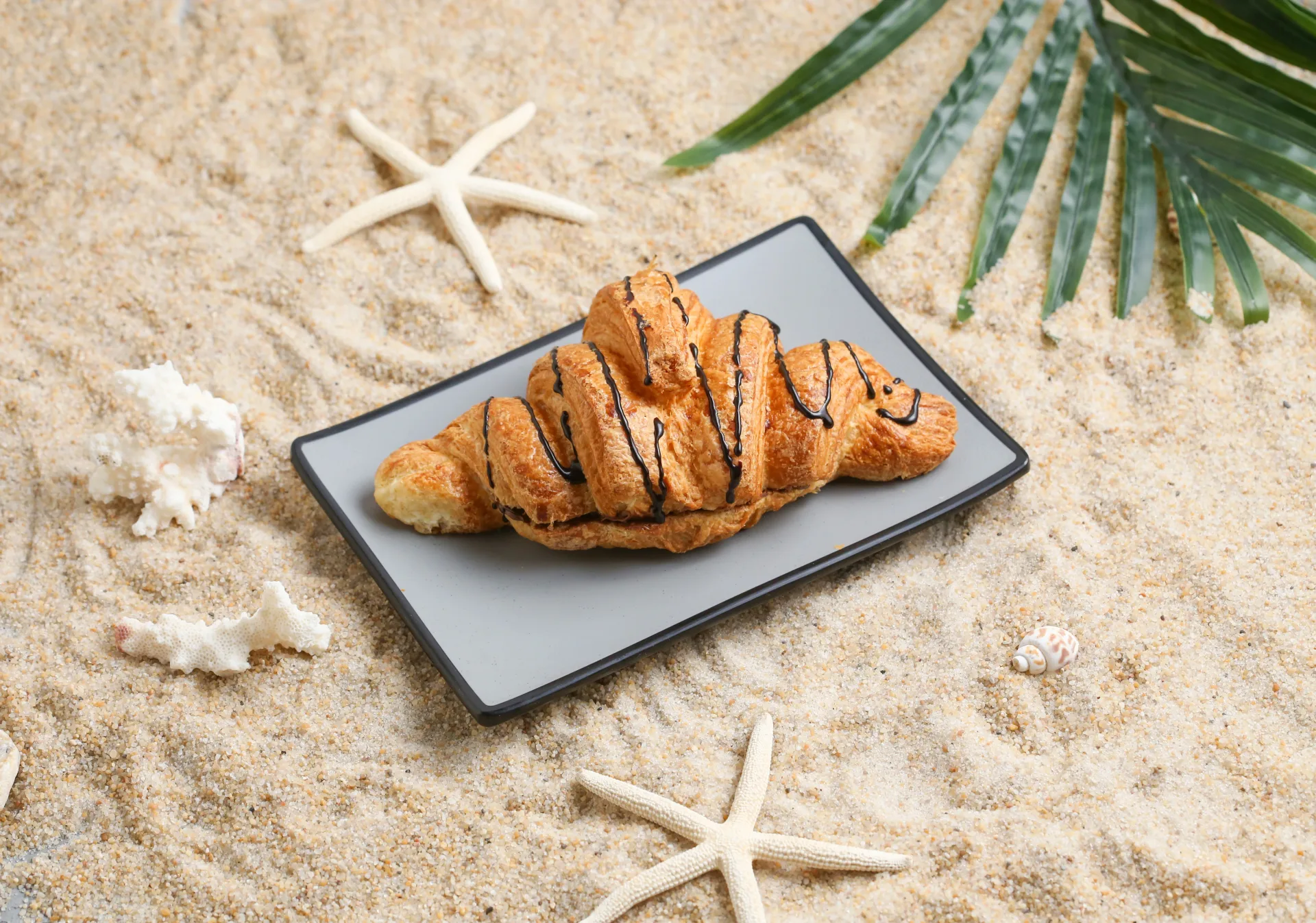 Կրուասան շոկոլադե կրեմով