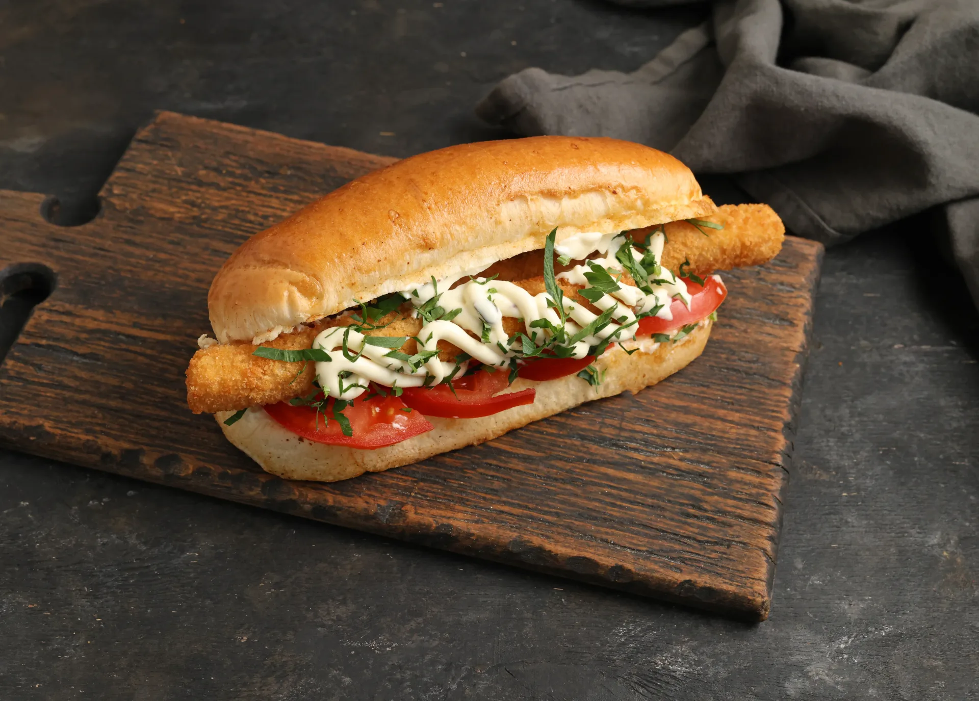 Հոթ դոգ Yummy պանրով