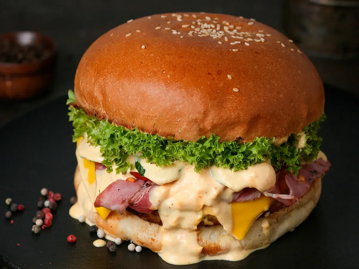 Շեֆ բուրգեր հավի մսով