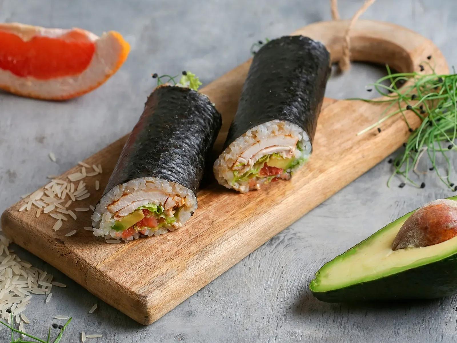 Суширитто с курицей