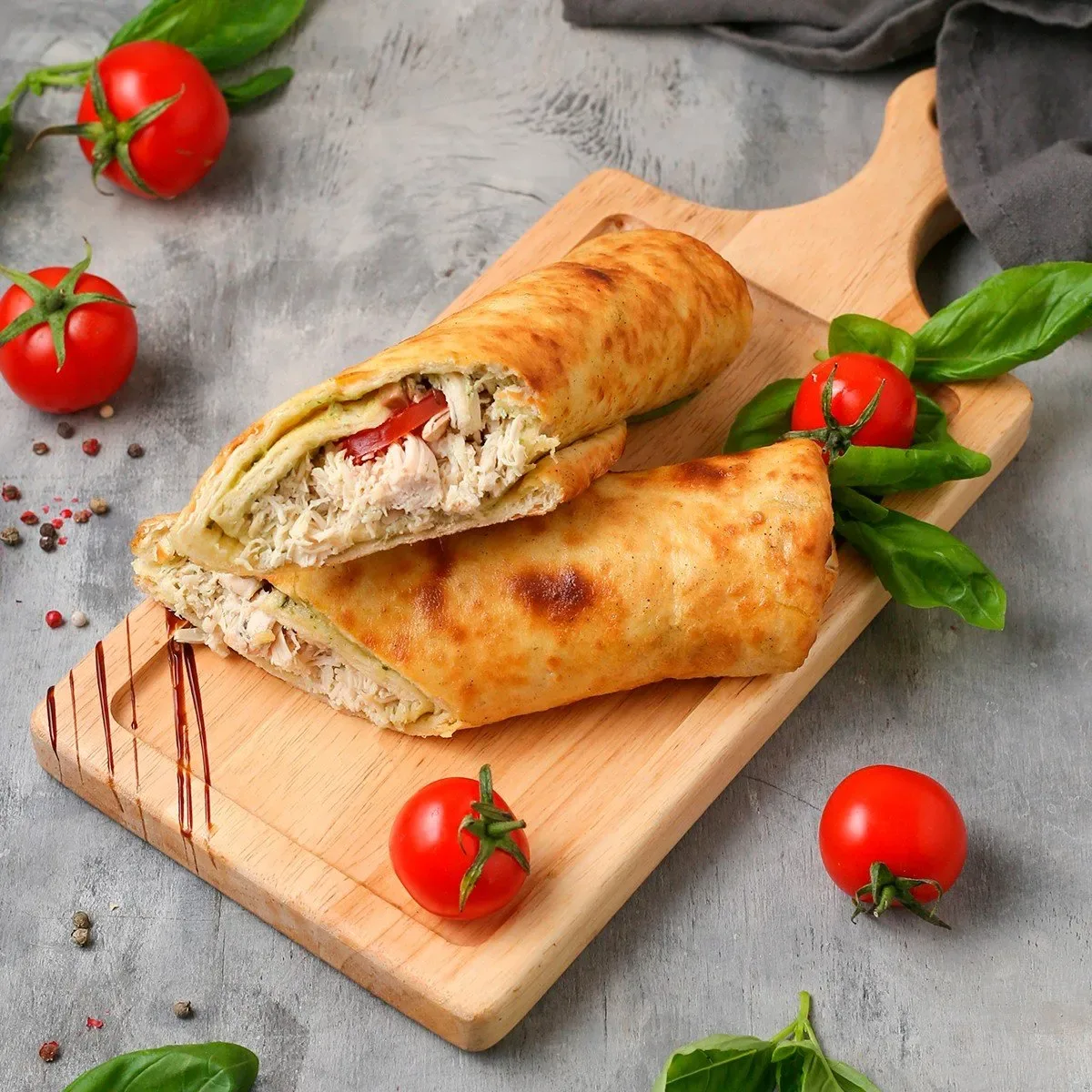 Ռոլլ ալֆրեդո հավի մսով