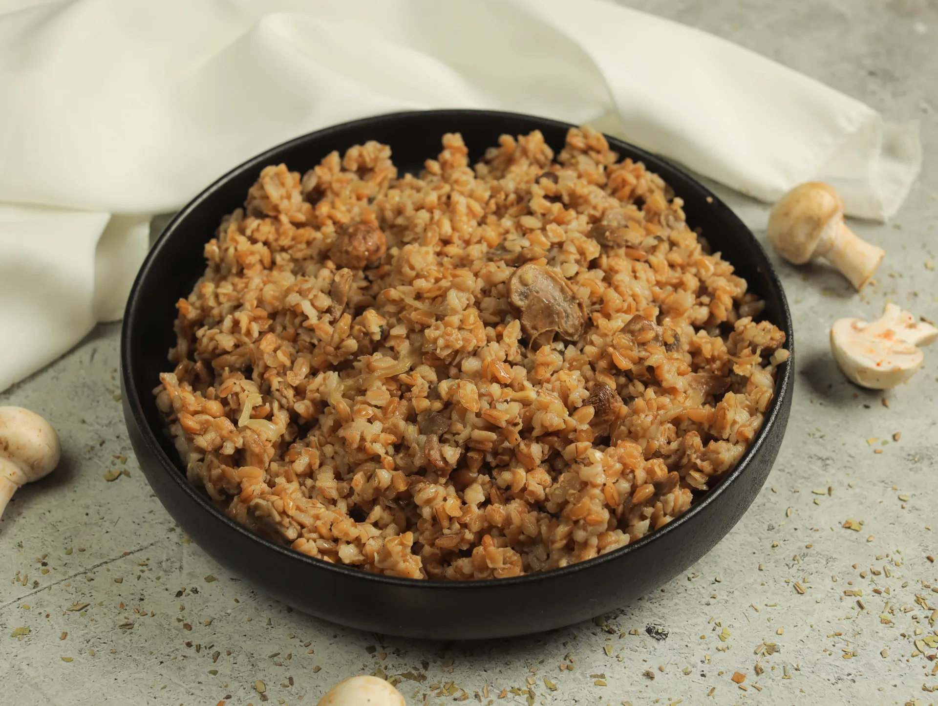 Խավարտ հաճար շամպինյոնով