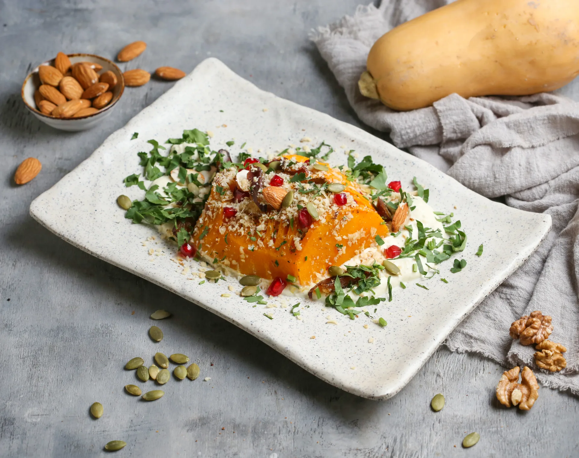 Աղցան դդումով