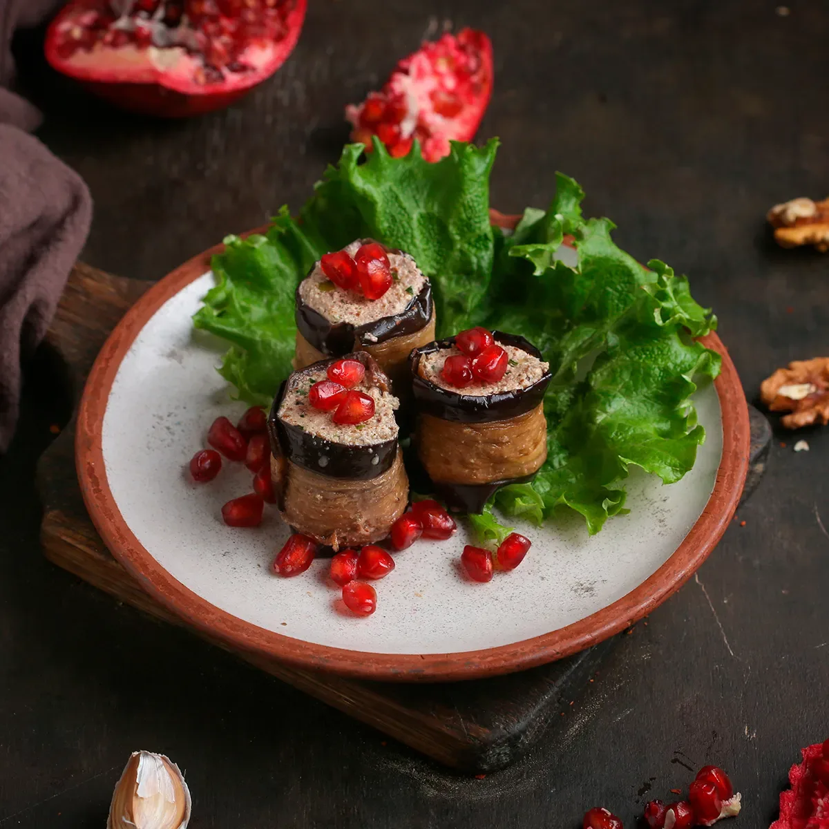 Աղցան սմբուկով ռուլետ