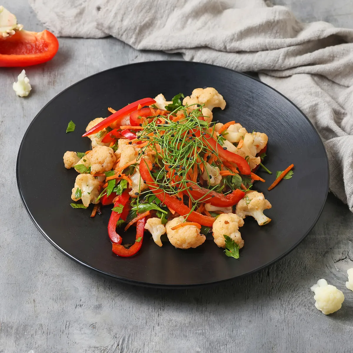 Салат из цветной капусты