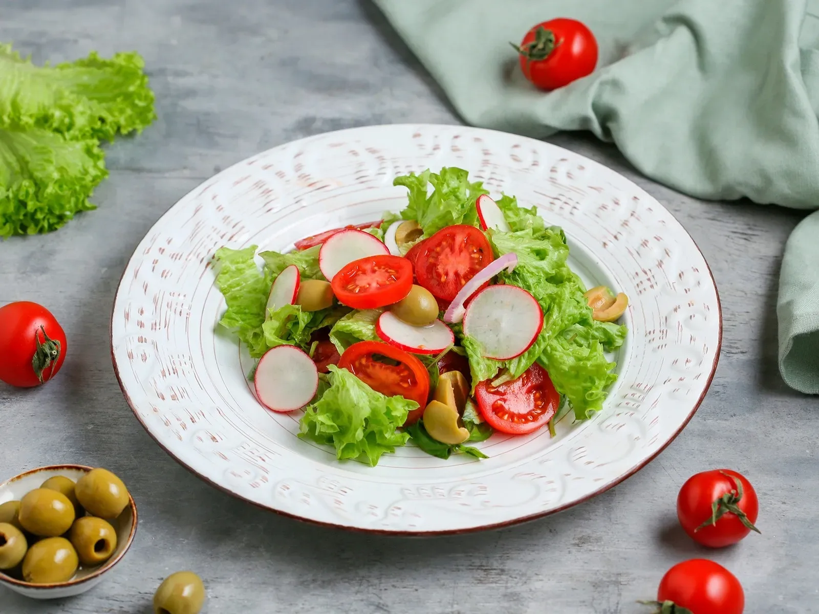 Աղցան գարնանային