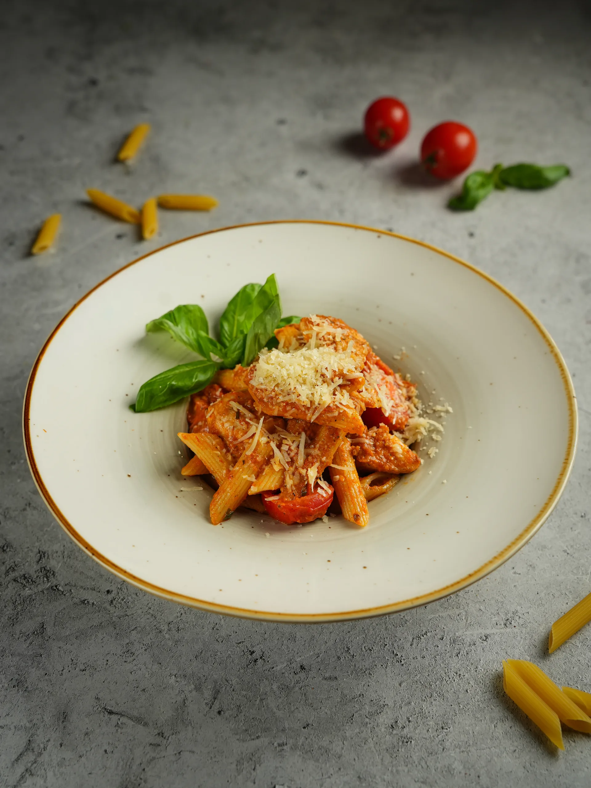 Պաստա Մարինառա հավի մսով